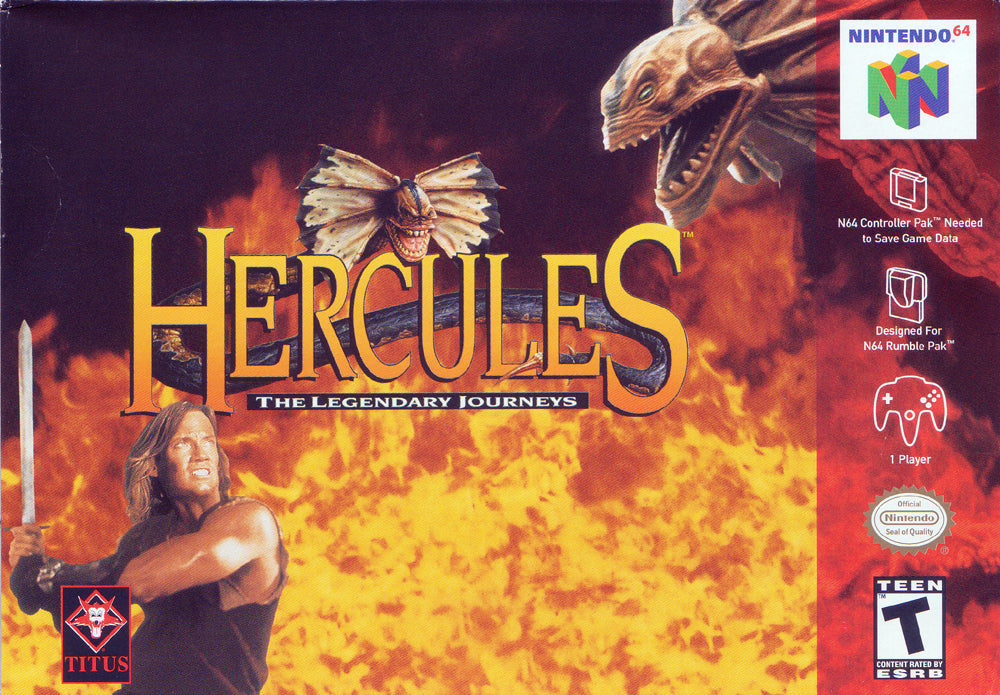 HERCULES - N64 (W/BOX & MANUAL)