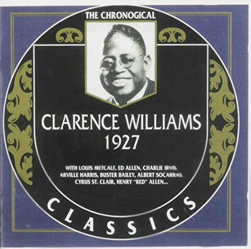 WILLIAMS, CLARENCE - 1927 : WILLIAMS;CLARENCE