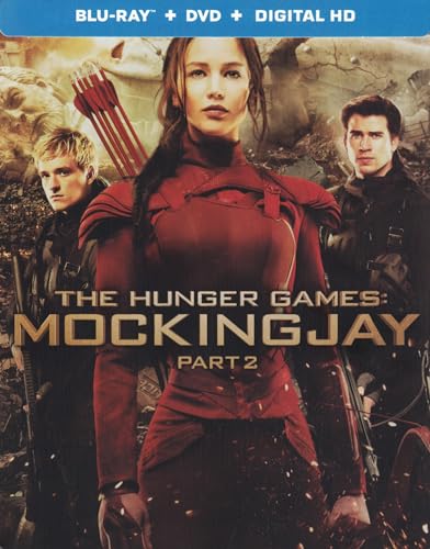 HUNGER GAMES: MOCKINGJAY PART 2 - BLU-INC. DVD COPY (STEELBOOK)