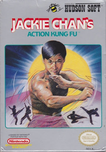 JACKIE CHAN'S ACTION KUNG FU - NES (W/BOX & MANUAL)