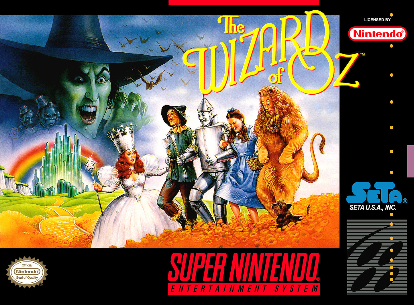 WIZARD OF OZ - SNES (W/BOX)