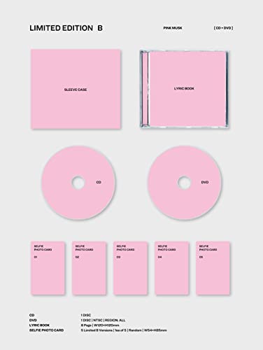 LE SSERAFIM - LE SSERAFIM - FEARLESS (LIMITED EDITION B - CD + DVD) (CD)