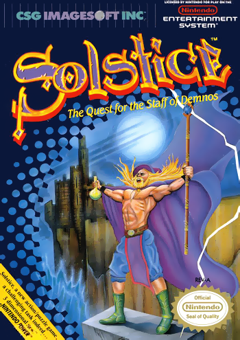 SOLSTICE - NES (W/BOX)