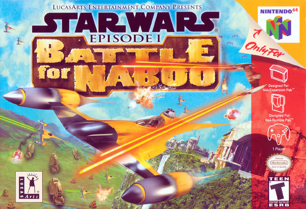 STAR WARS: BATTLE FOR NABOO - N64