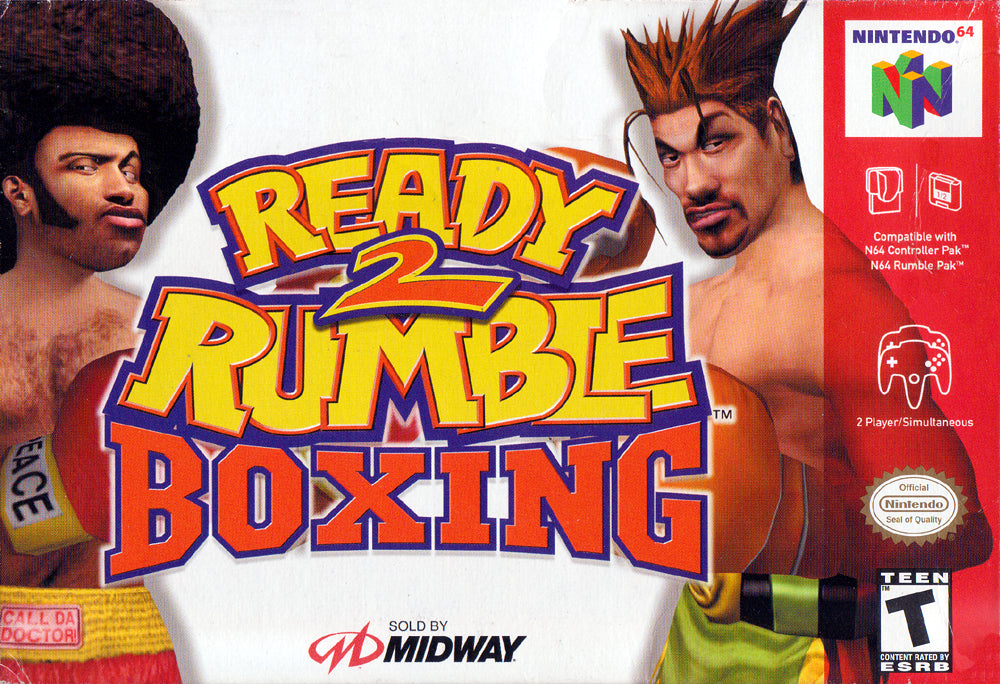 READY 2 RUMBLE BOXING - N64 (W/BOX)
