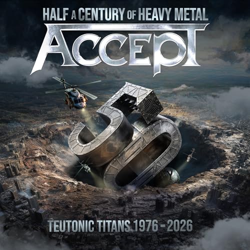 ACCEPT - TEUTONIC TITANS 1976-2026 (BLACK VINYL)