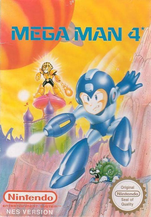 MEGA MAN 4 - NES (W/BOX)