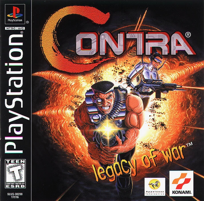 CONTRA: LEGACY OF WAR - PS1