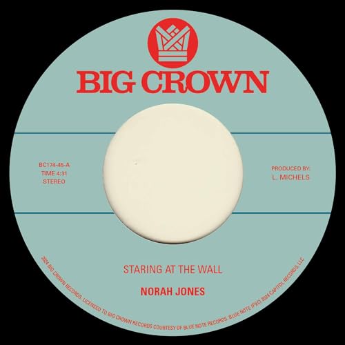 NORAH JONES - STARING AT THE WALL B/W ALL THIS TIME (VINYL)