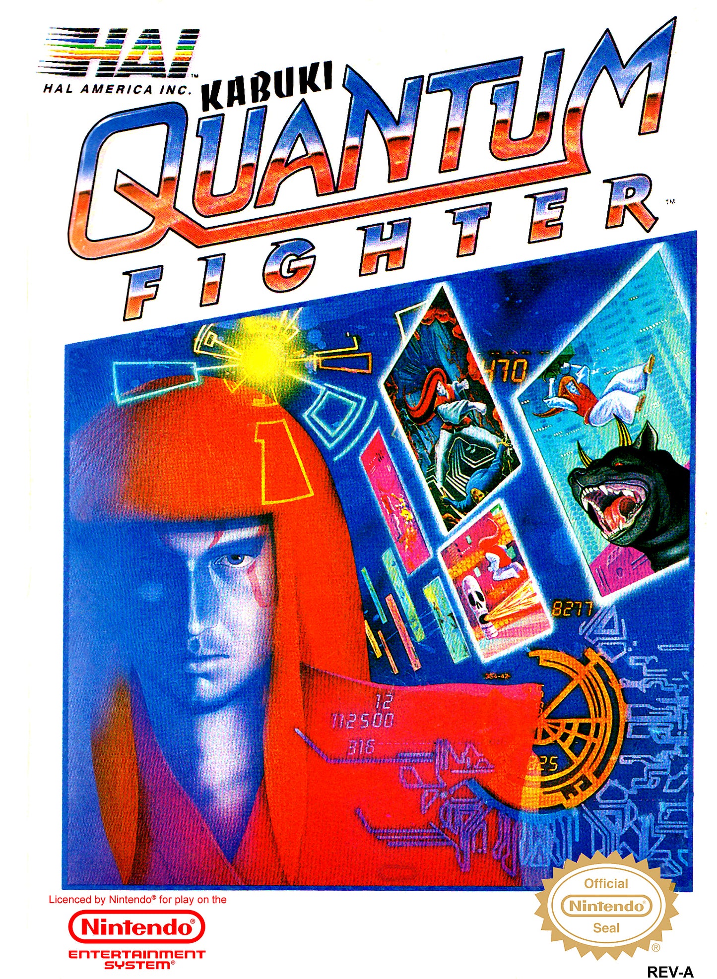 KABUKI QUANTUM FIGHTER - NES (W/BOX)