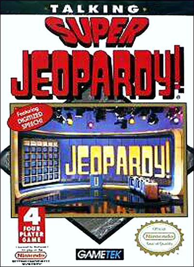 TALKING SUPER JEOPARDY - NES (W/BOX & MANUAL)