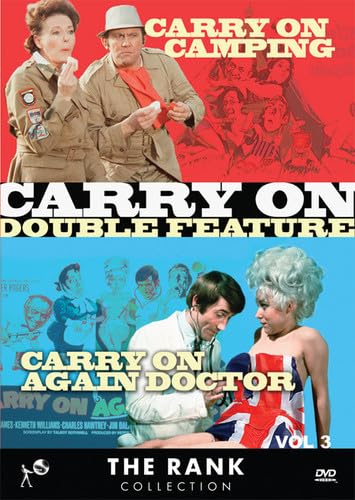 CARRY ON CAMPING/CARRY ON AGAIN DOCTOR - DVD-DOUBLE FEATURE