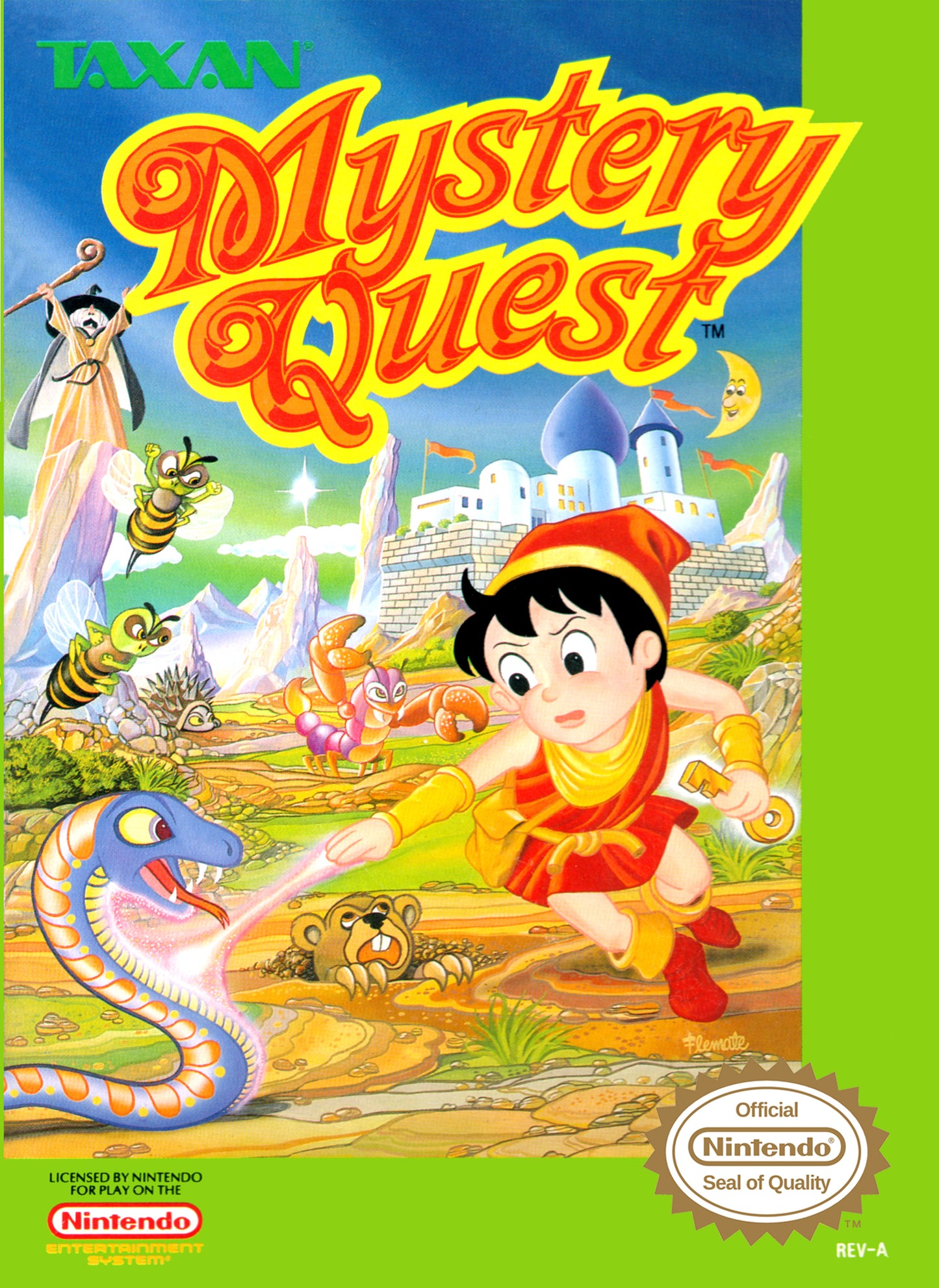 MYSTERY QUEST - NES (W/BOX)