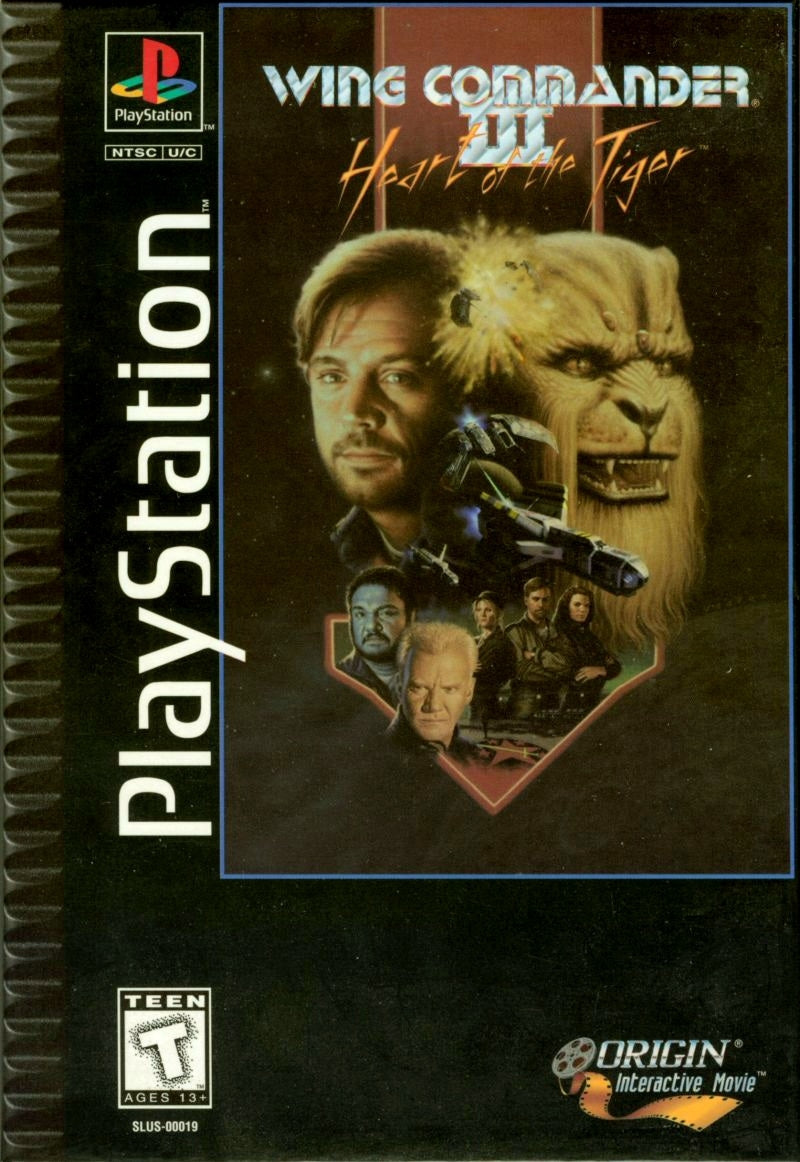 WING COMMANDER III: HEART OF (LONGBOX) - PS1