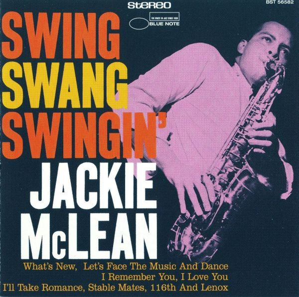 MCLEAN, JACKIE - SWING, SWANG, SWINGIN'