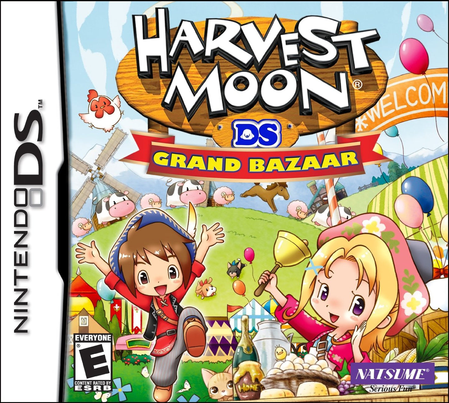 HARVEST MOON: GRAND BAZAAR (CARTRIDGE ON - DS