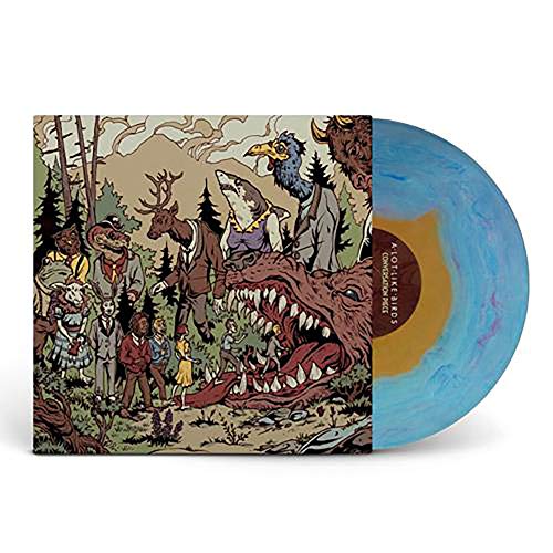A LOT LIKE BIRDS - CONVERSATION PIECE - EXCLUSIVE LIMITED EDITION BLUE AND YELLOW HAZE VINYL LP