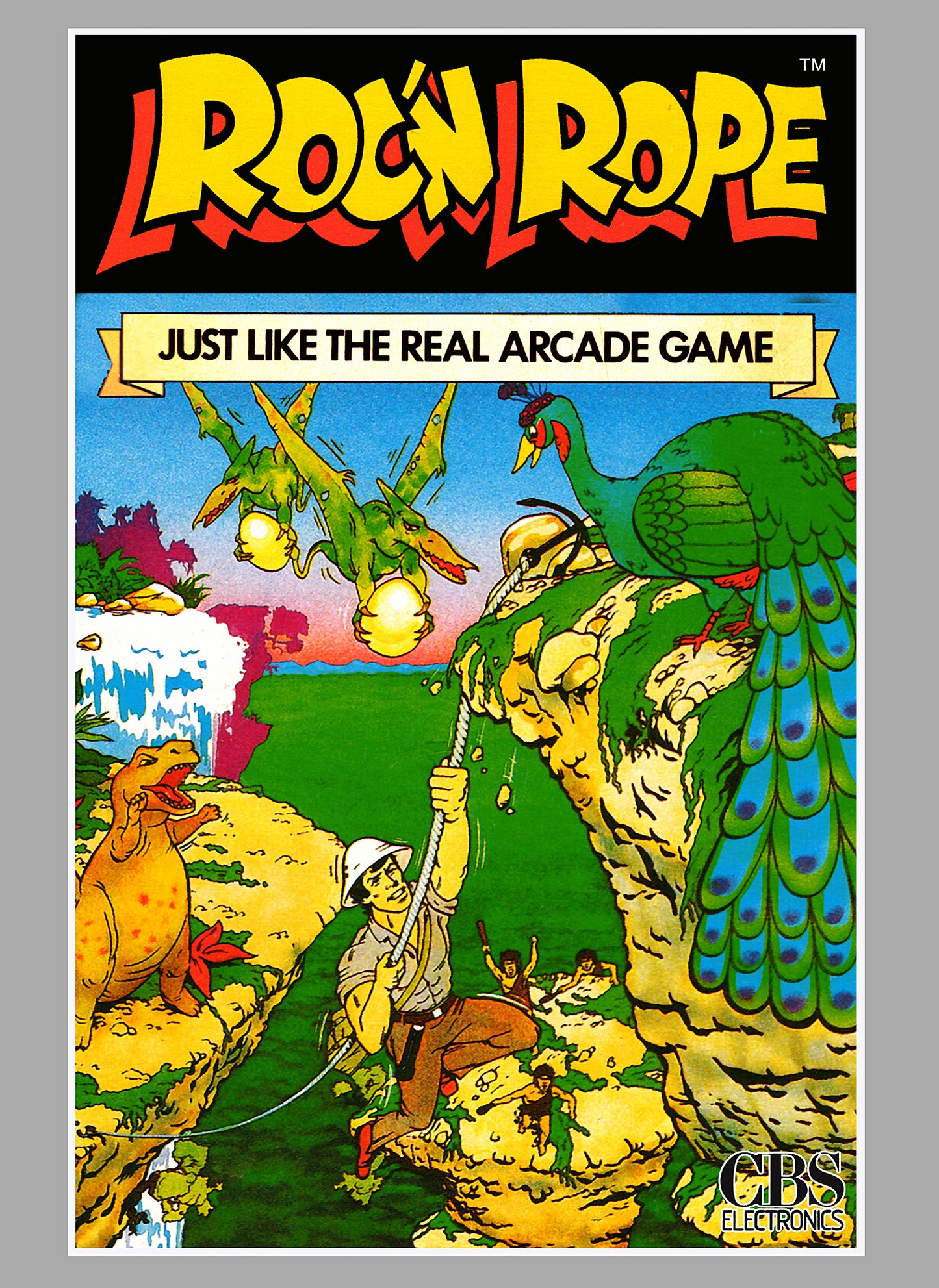 ROC 'N ROPE - COLECO