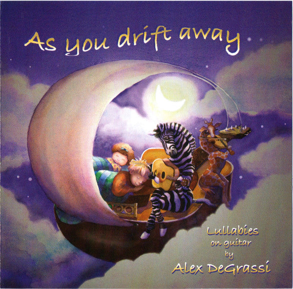 DE GRASSI, ALEX - AS YOU DRIFT AWAY (LULLABIES)