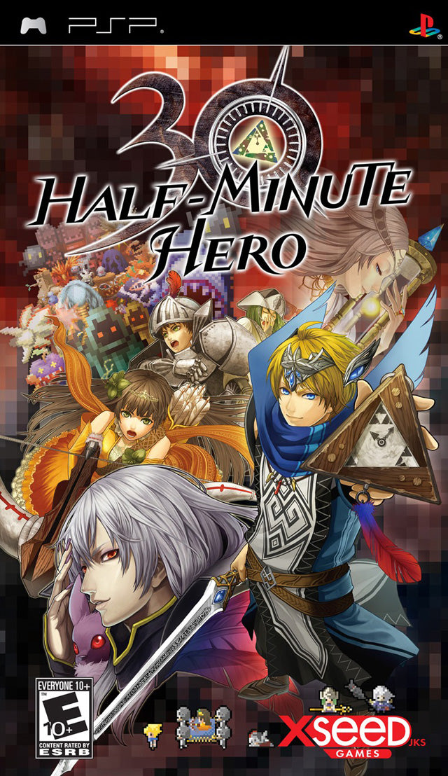 HALF-MINUTE HERO - PSP