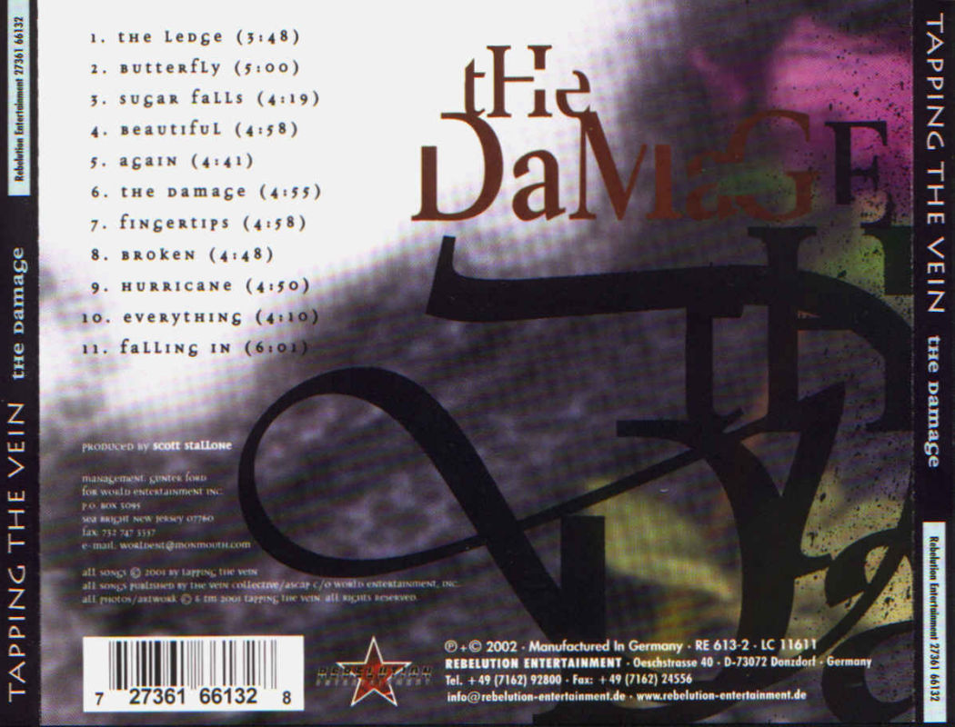 TAPPING THE VEIN - DAMAGE