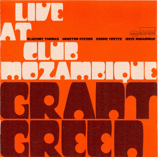 GREEN, GRANT - LIVE AT CLUB MOZAMBIQUE