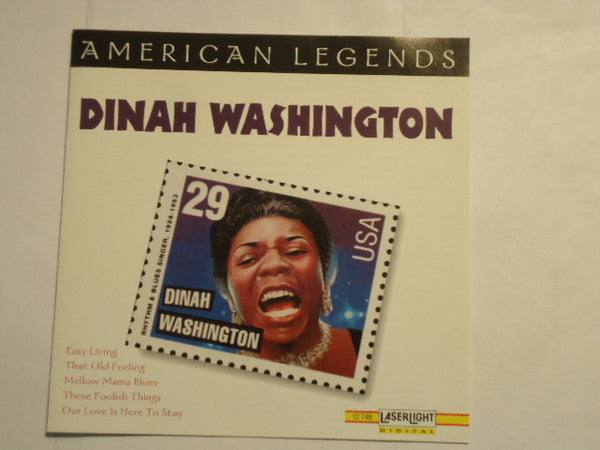 WASHINGTON, DINAH - AMERICAN LEGENDS