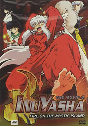 INUYASHA: THE MOVIE 4 [ANIME) - DVD-FIRE ON THE MYSTIC ISLAND