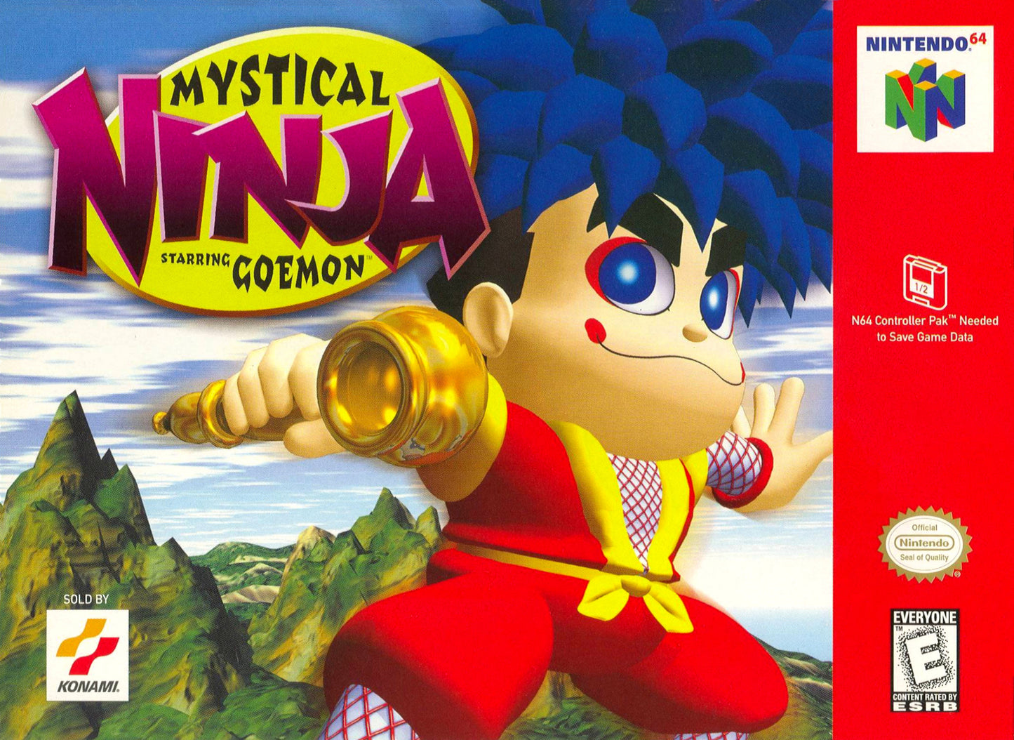 MYSTICAL NINJA STARRING GOEMON - N64 (W/BOX)