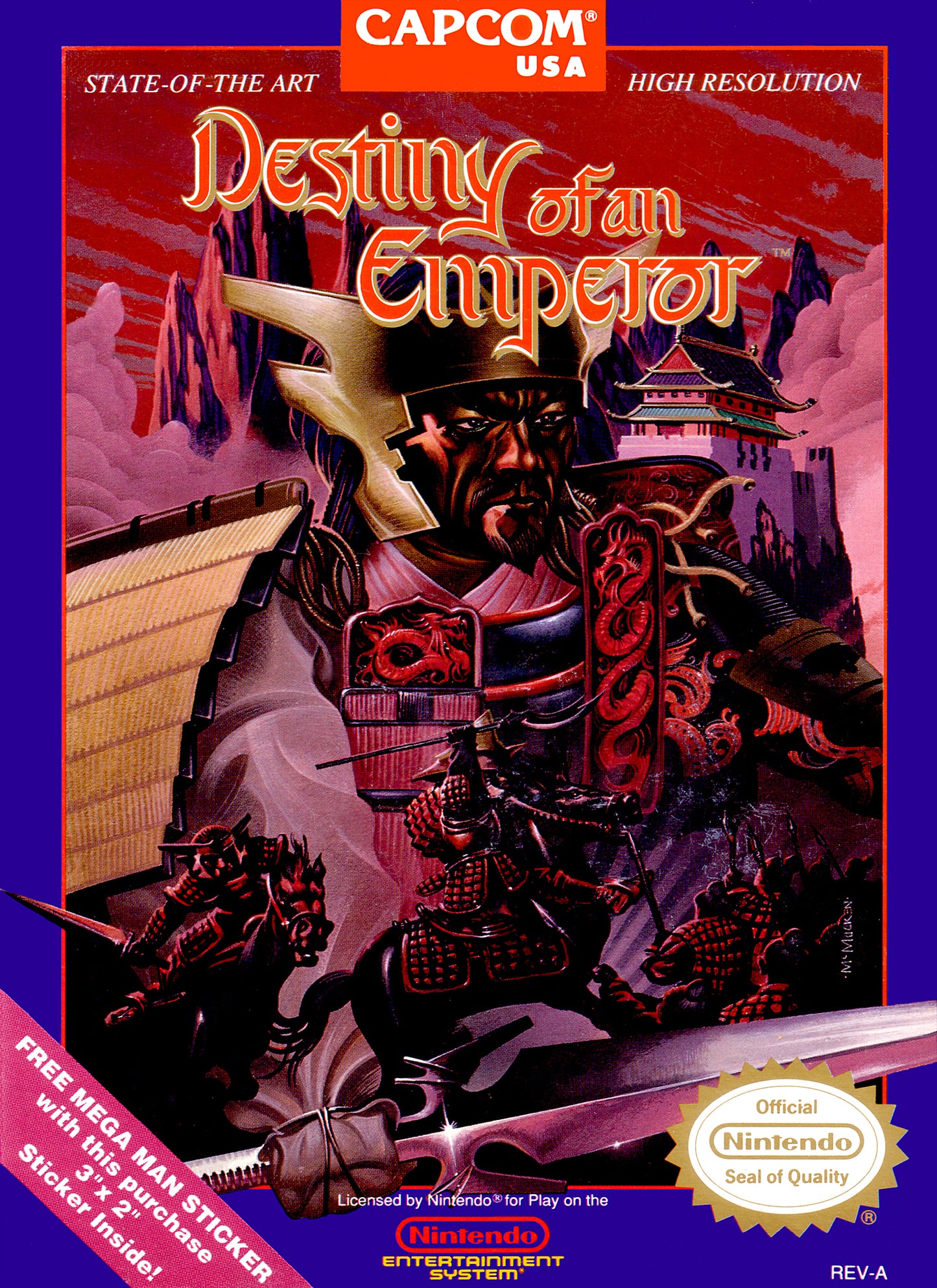 DESTINY OF AN EMPEROR - NES