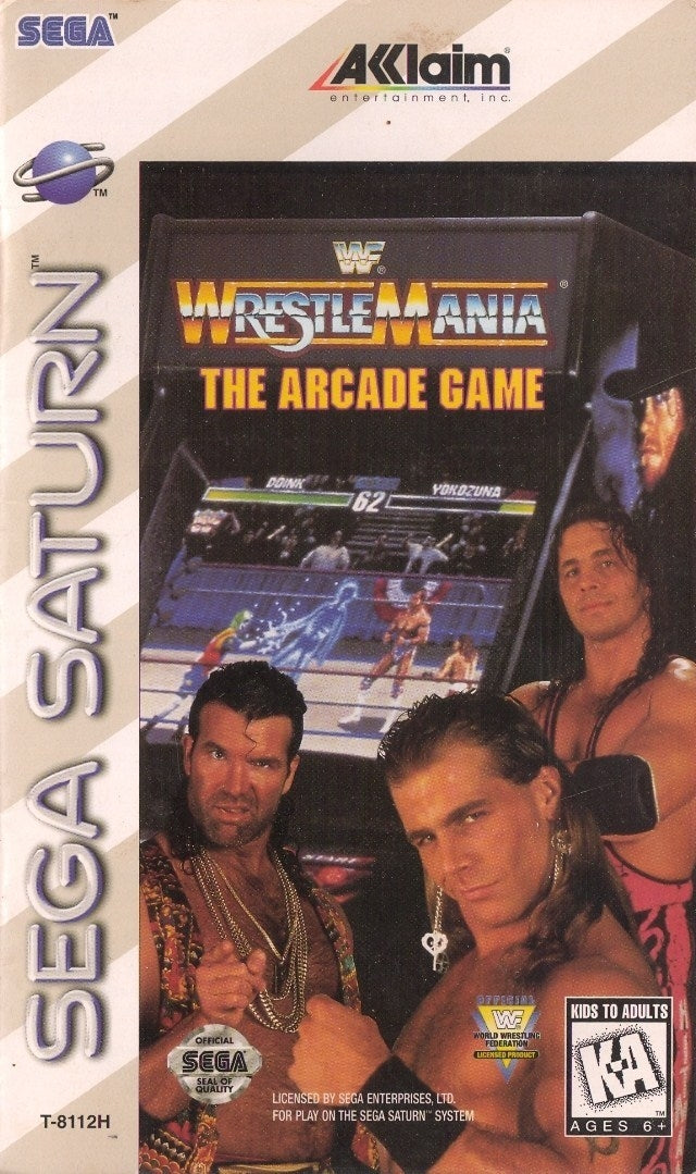 WWF WRESTLEMANIA: THE ARCADE GAME - SATURN