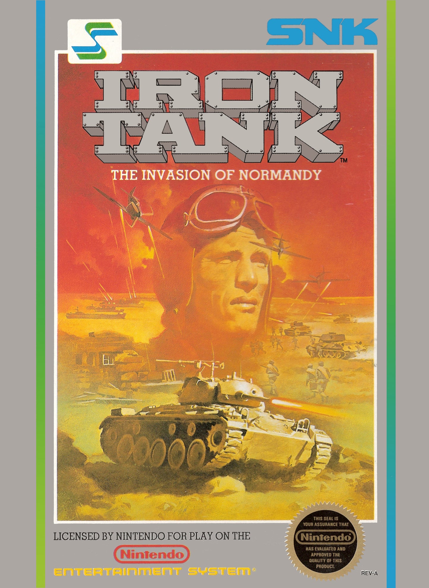 IRON TANK - NES (W/BOX & MANUAL)