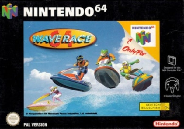 WAVE RACE 64 - N64 (W/BOX & MANUAL)