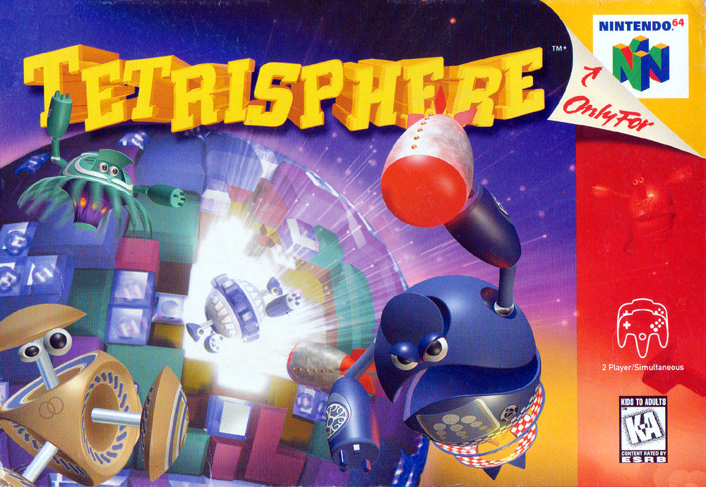 TETRISPHERE - N64 (W/BOX)