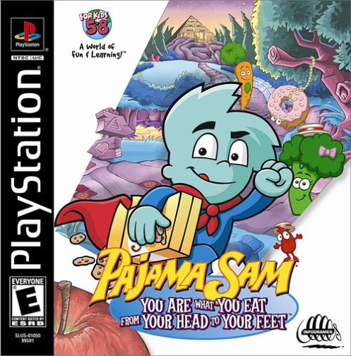 PAJAMA SAM: YOU ARE WHAT YOU EAT FROM YO - PS1