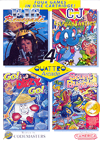 QUATTRO ARCADE - NES (W/BOX)