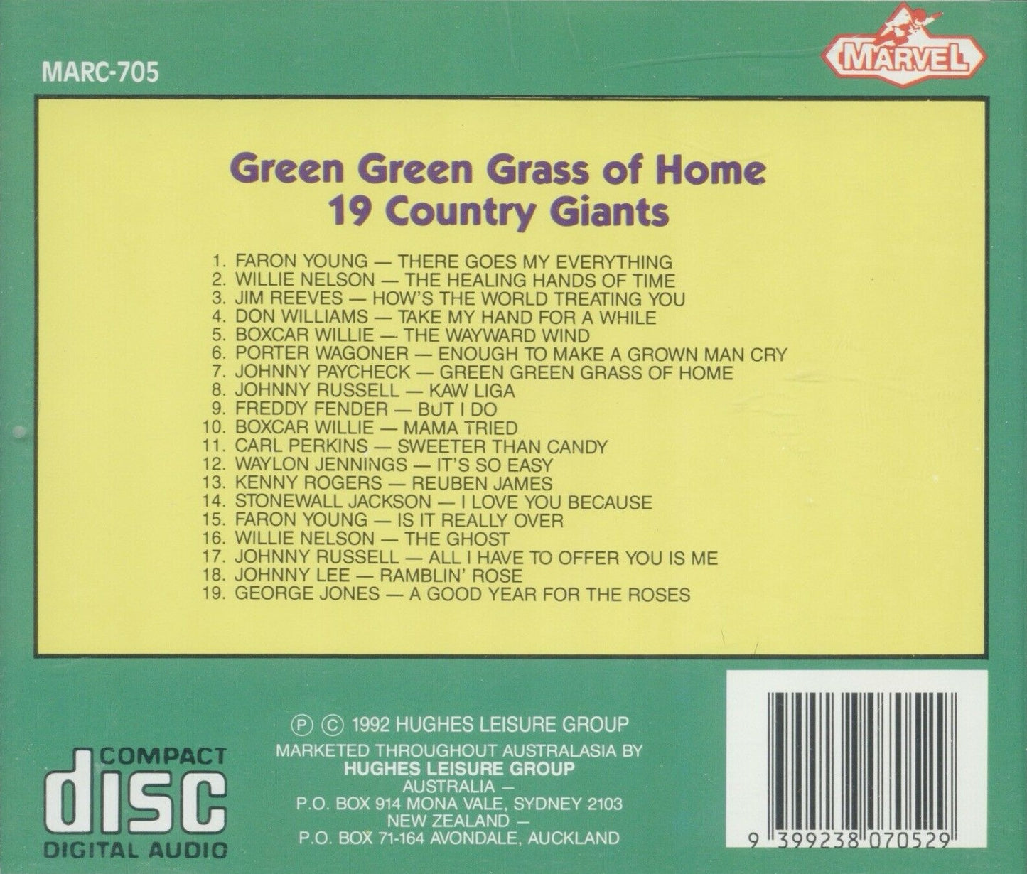 VARIOUS - GREEN, GREEN GRASS OF HOME (4CDS)