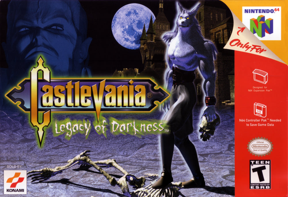 CASTLEVANIA: LEGACY OF DARKNESS - N64