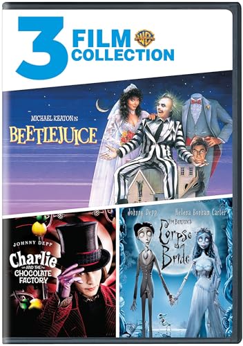 3FF: BEETLEJUICE / CHARLIE AND THE CHOCOLATE FACTORY / CORPSE BRIDE (DVD)
