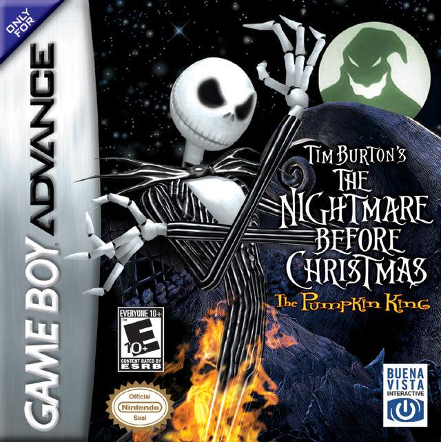 NIGHTMARE BEFORE CHRISTMAS: PUMPKIN KING - GBA
