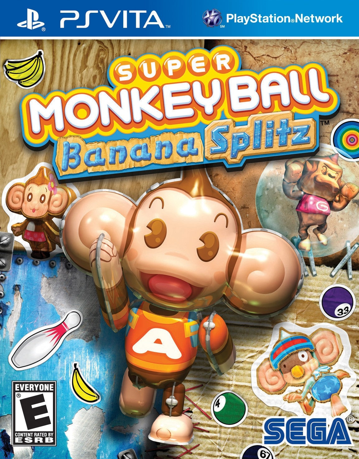 SUPER MONKEY BALL: BANANA SPLITZ - PSV