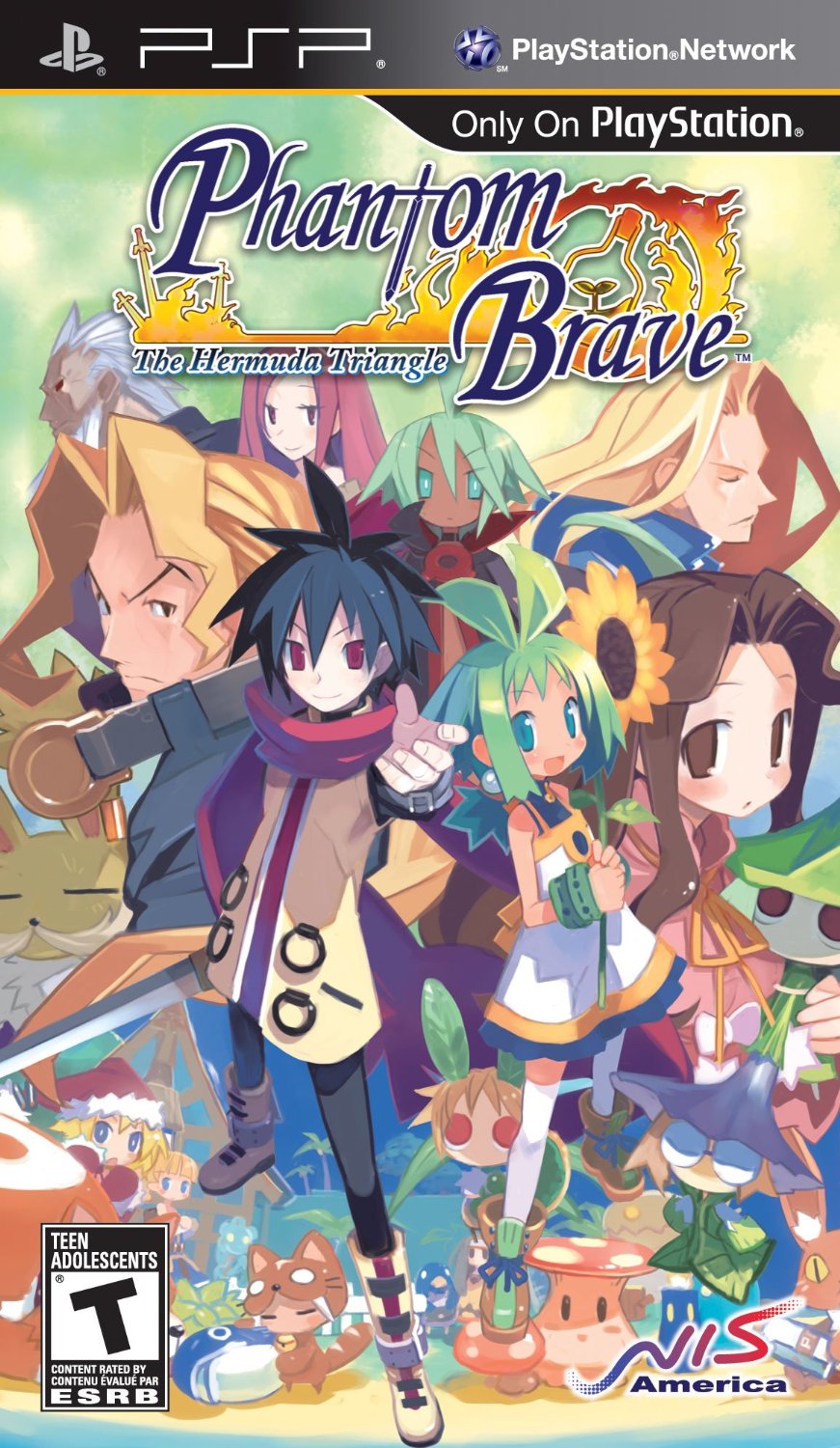 PHANTOM BRAVE: HEROES OF THE HERMUDA TRI - PSP