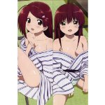 LOGGINS, KENNY - ANIME BODY PILLOW ANIME KISS X SIS , 13.4''X39.4'' DOUBLE-SIDED DESIGN