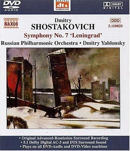 SHOSTAKOVICH - DVD-SYMPHONY NO. 7 'LENINGRAD' (AUDIO ON