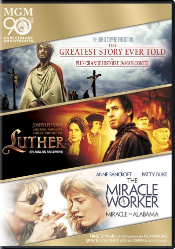 GREATEST STORY EVER TOLD/LUTHER/MIRACLE - DVD-MGM TRIPLE FEATURE