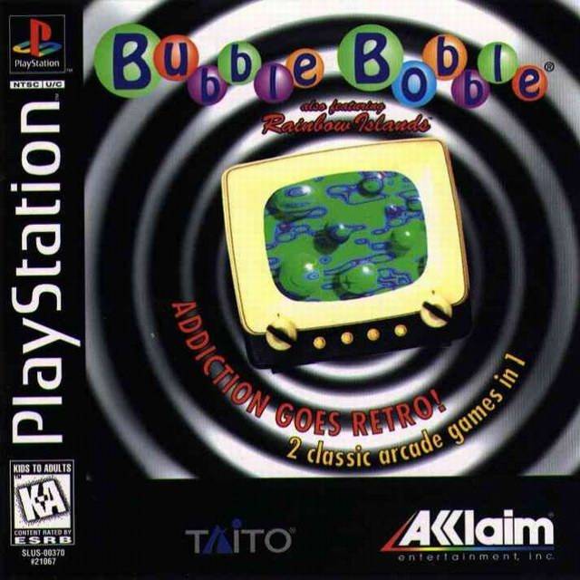 BUBBLE BOBBLE FEATURING RAINBOW ISLANDS - PS1
