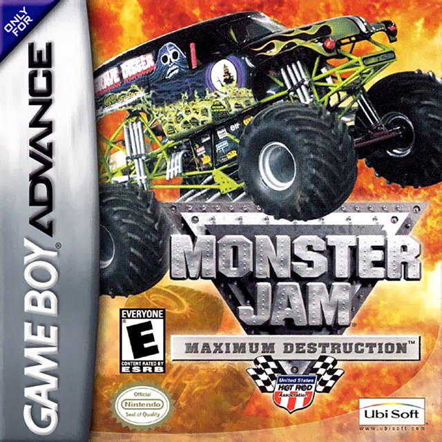 MONSTER JAM: MAXIMUM DESTRUCTION - GBA