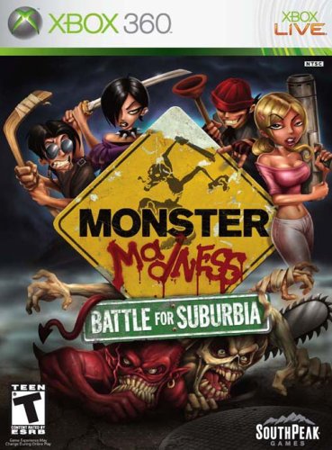 MONSTER MADNESS: BATTLE FOR SUBURBIA - XBOX 360