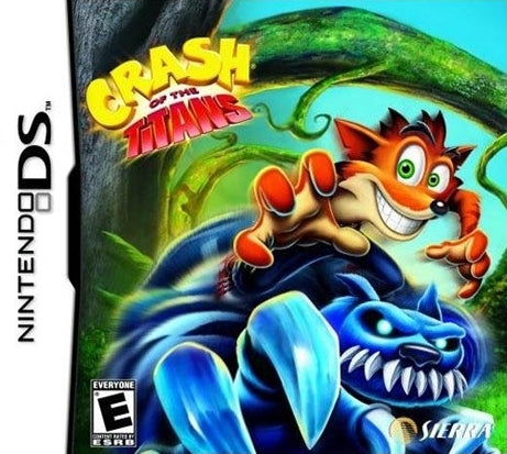 CRASH OF THE TITANS (CARTRIDGE ONLY) - DS