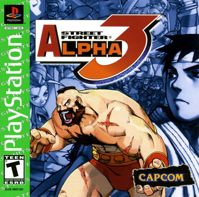 STREET FIGHTER ALPHA 3 (GR HITS EDITION) - PS1